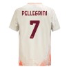 Camisola do AS Roma Pellegrini 7 Equipamento Alternativo 2024-25